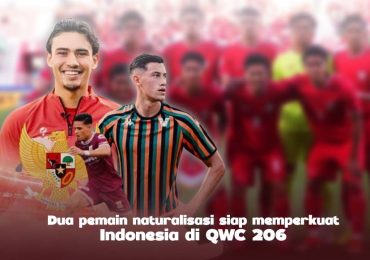 Update Timnas: Dua Pemain Naturalisasi Siap Memperkuat Indonesia di QWC 2026